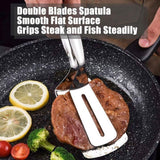 Serving Double Clip Kitchen Tong